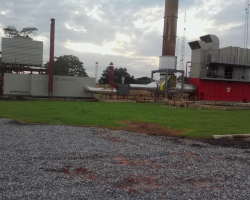 Site Picture of Canaan Land Combined Cooling & Power Plant, Ota (Waste Exhaust Heat Recovered for Air Conditioning) 1st Direct Exhaust Fired Absorption Chiller Project in Nigeria Site Picture of Canaan Land Combined Cooling & Power Plant, Ota (Waste Exhaust Heat Recovered for Air Conditioning) 1st Direct Exhaust Fired Absorption Chiller Project in Nigeria